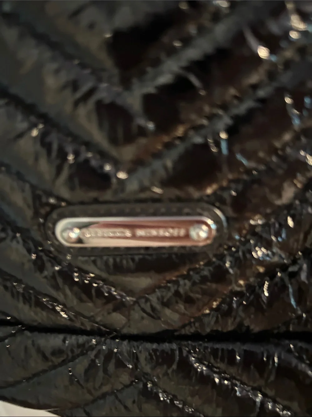Rebecca Minkoff Black Quilted Backpack